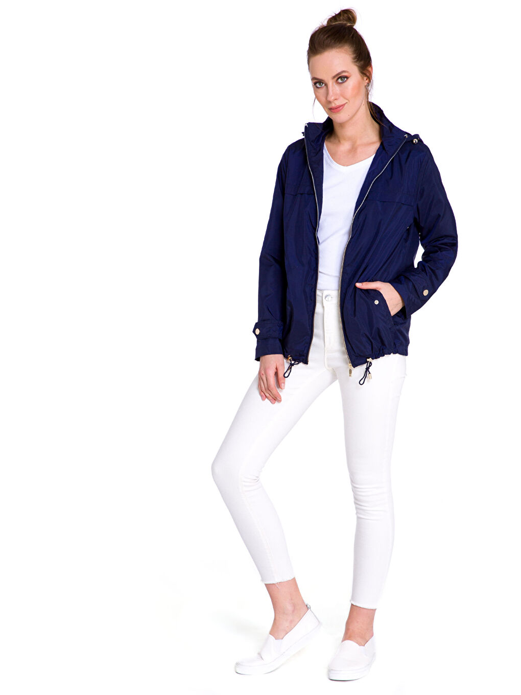 Lacivert Yağmurluk-2
