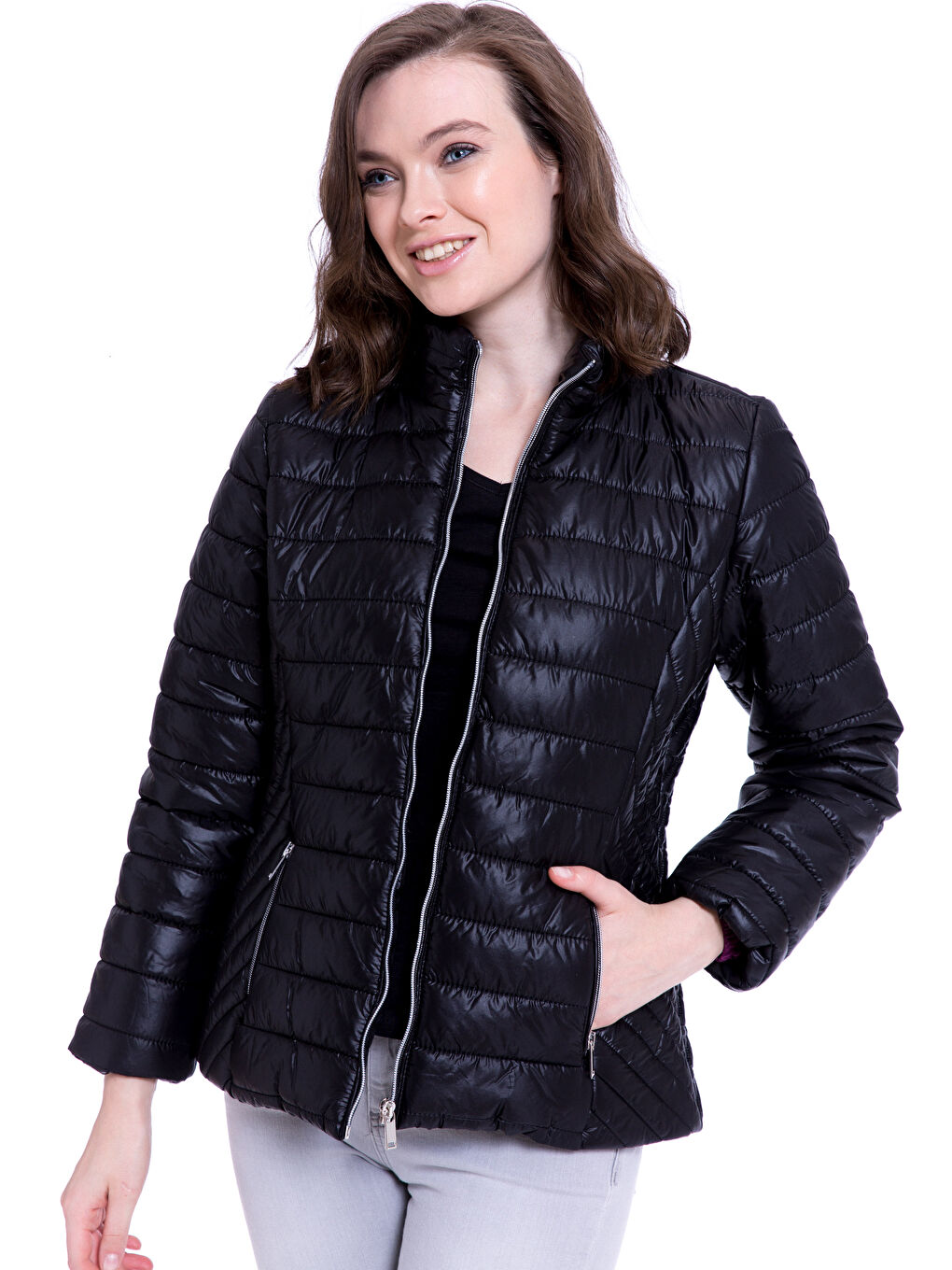 Woman BLACK Puffer Coat