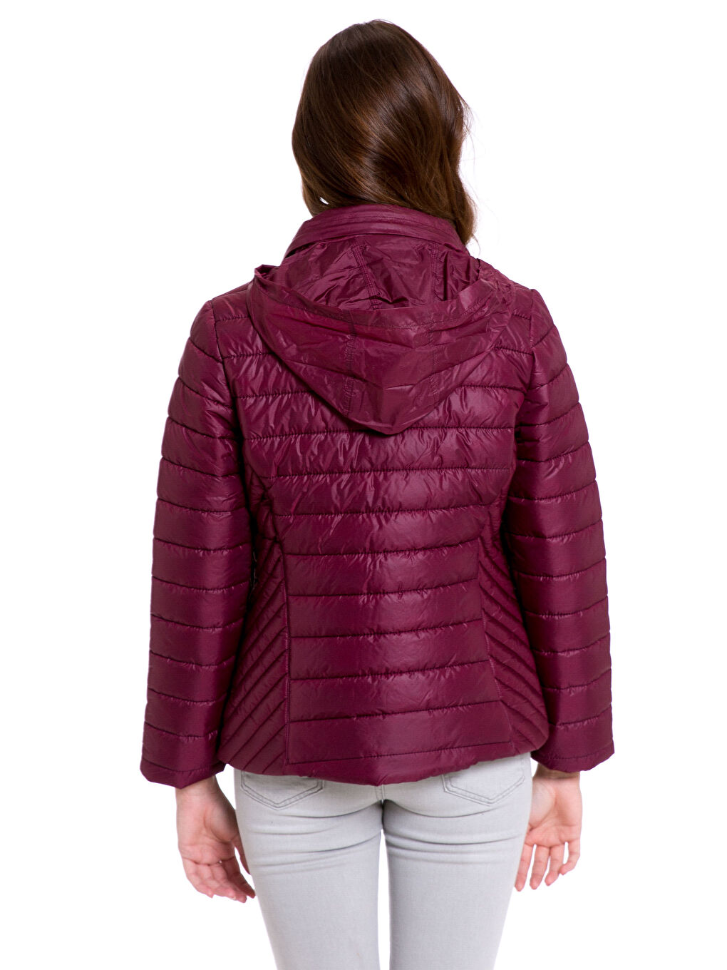 LCWAIKIKI Classic Woman FUCHSIA Puffer Coat -8S0339Z8-EUJ