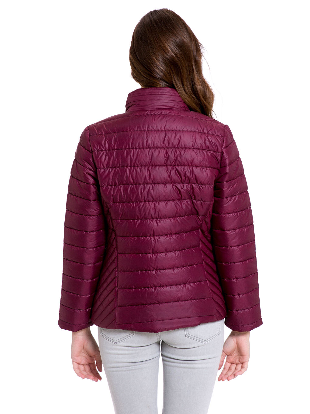 LCWAIKIKI Classic Woman FUCHSIA Puffer Coat -8S0339Z8-EUJ