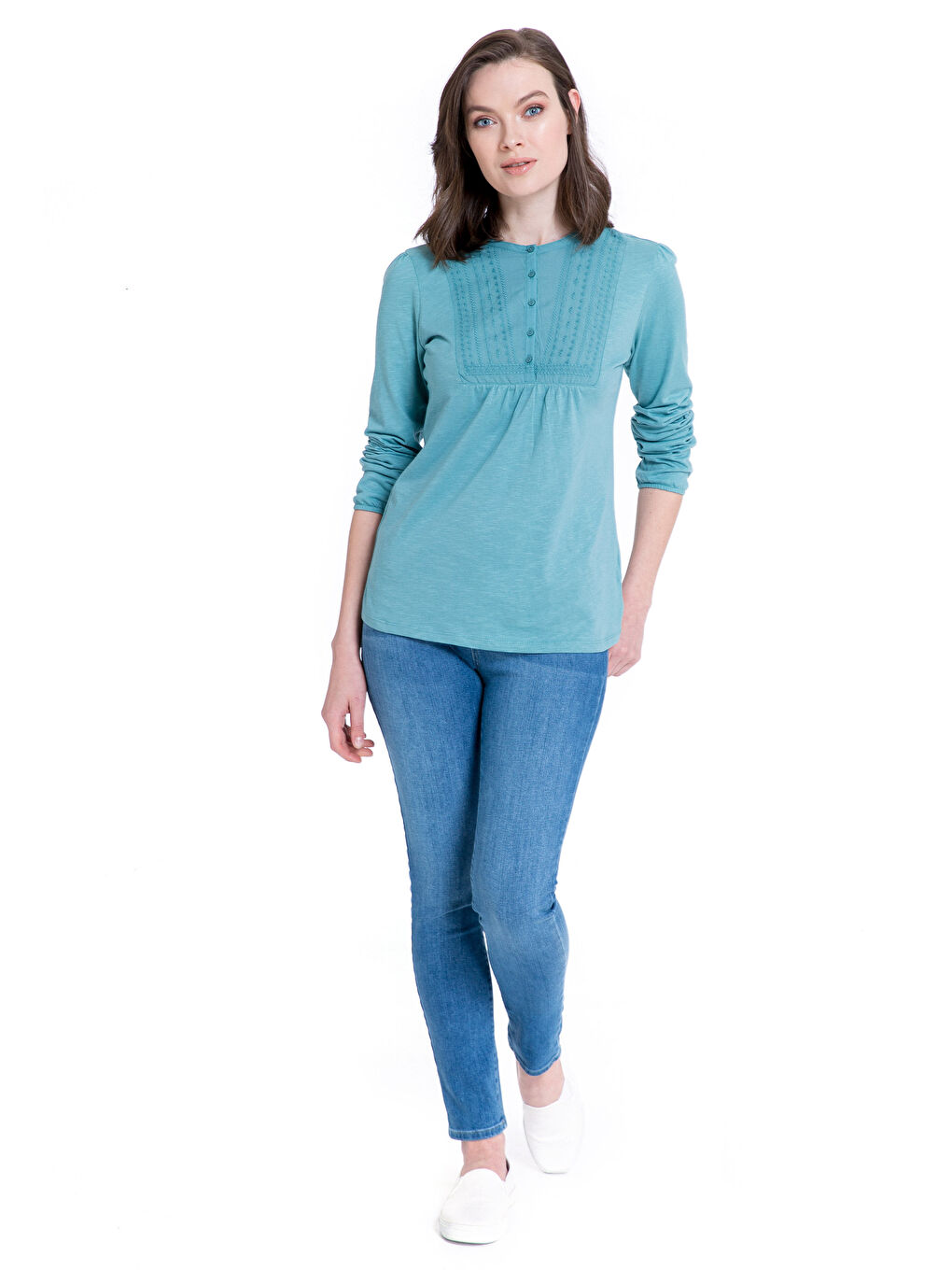 Woman GREEN T-Shirt-2