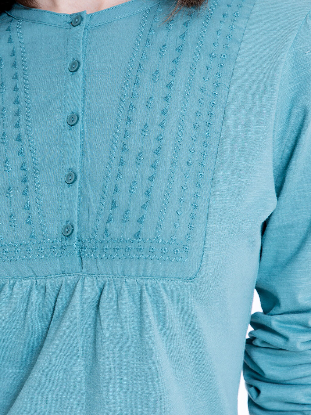 Woman GREEN T-Shirt-3