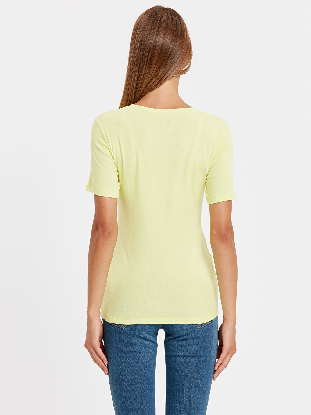 Fıstık Yeşili Tişört-1