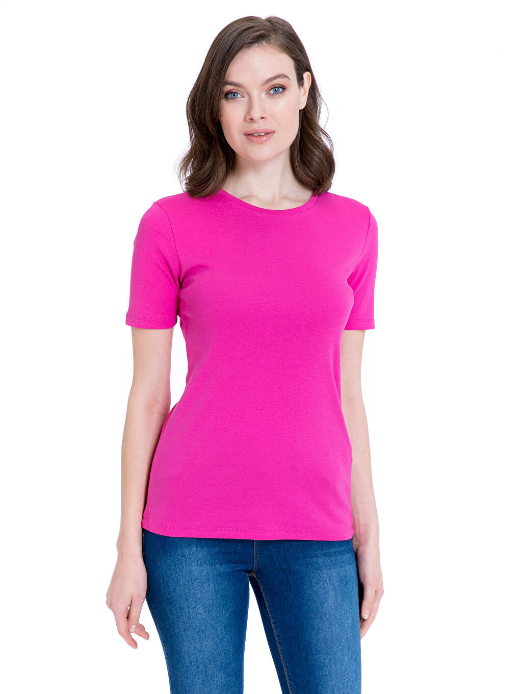 T-shirt FUCHSIA Femme
