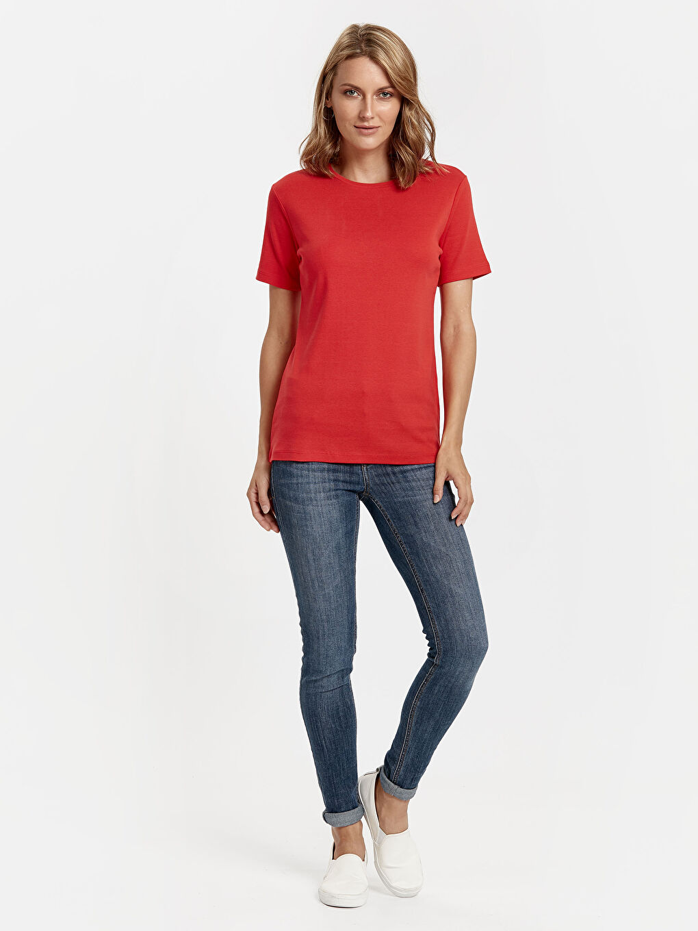 Canlı Kırmızı Tişört-2