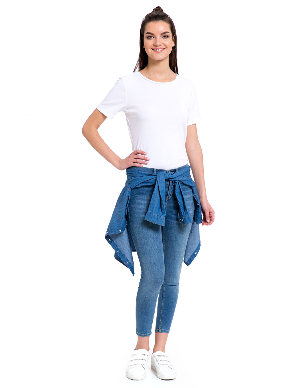 T-shirt Blanc Femme-2