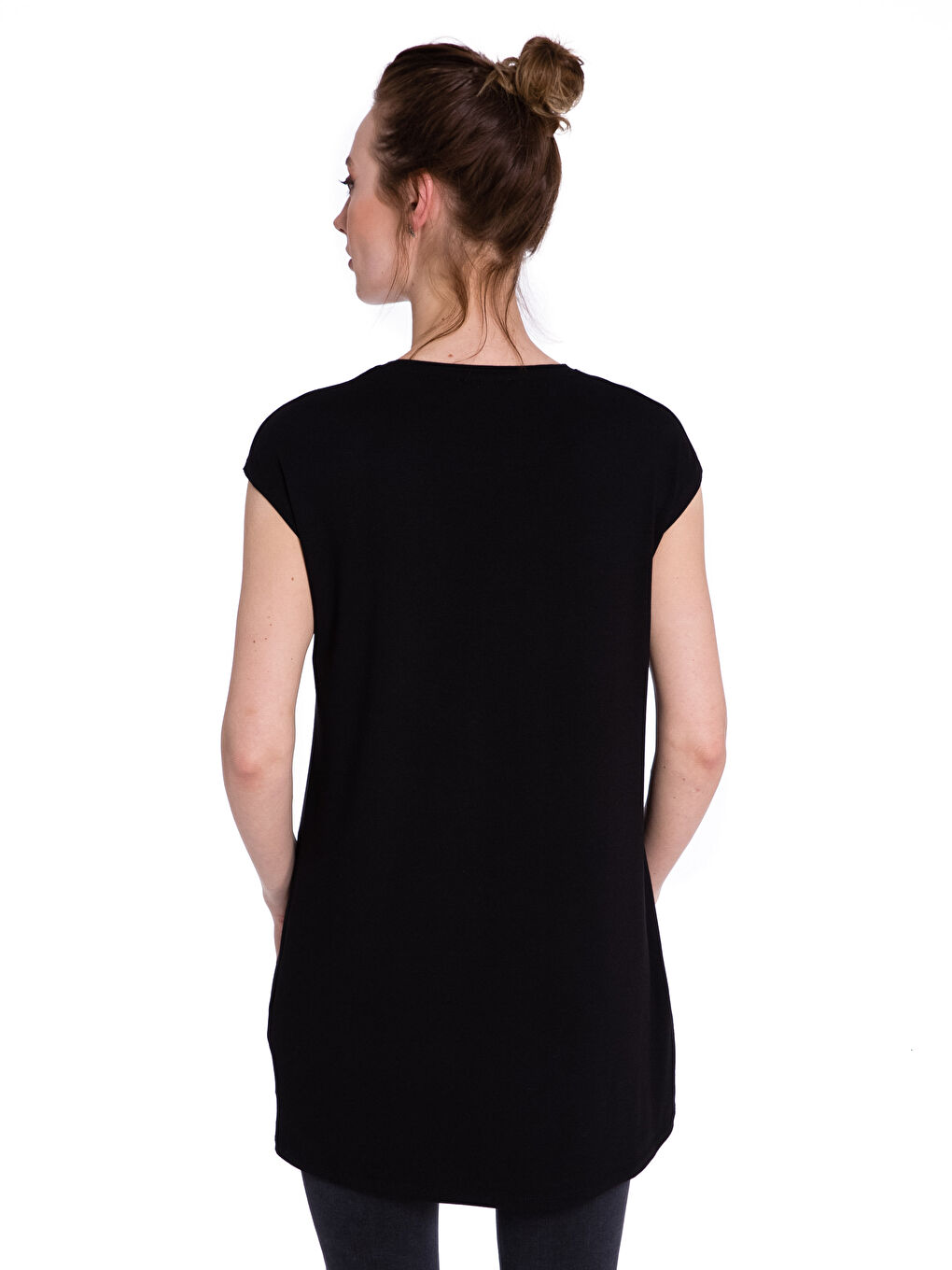 Woman BLACK T-Shirt-1