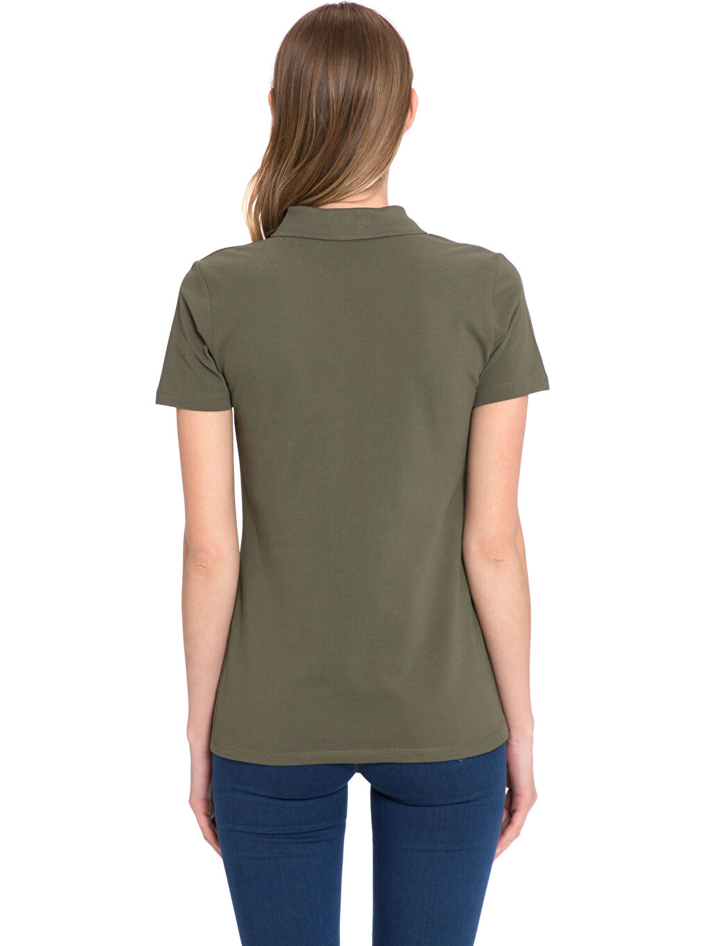 Woman KHAKI T-Shirt-1