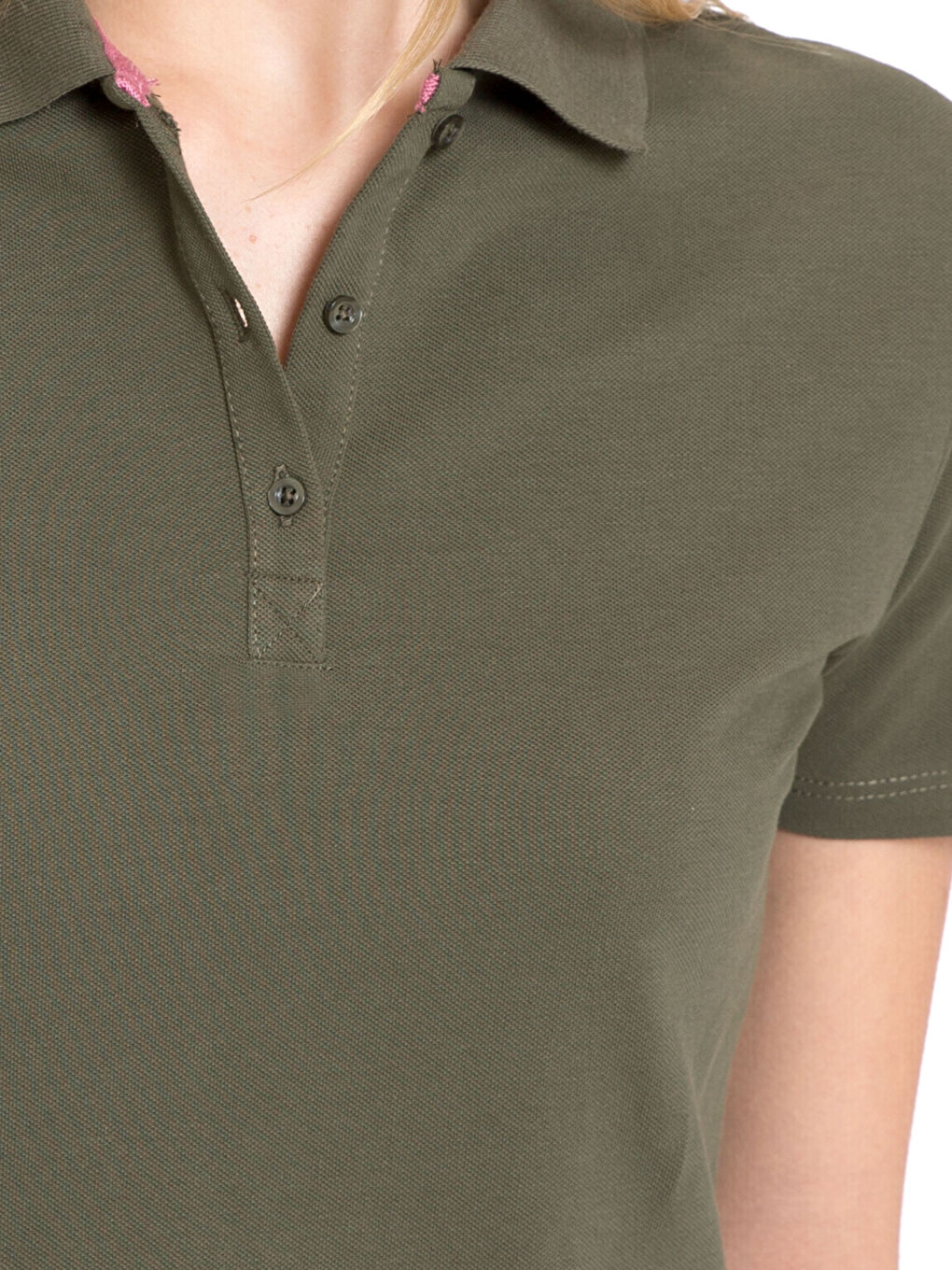 Woman KHAKI T-Shirt-3