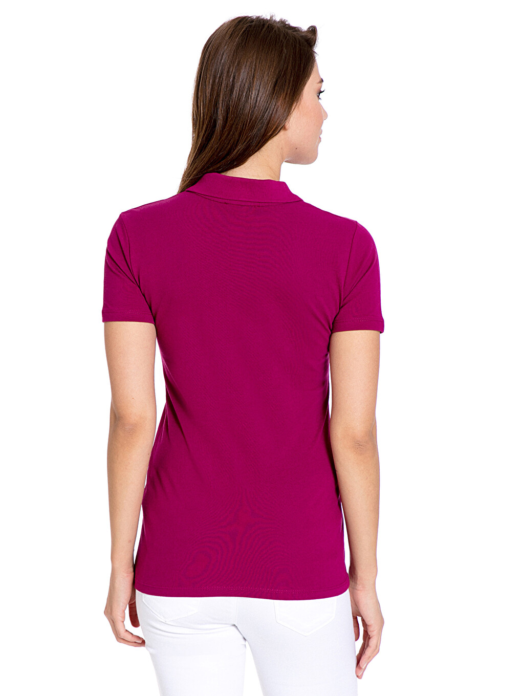 Woman Plum T-shirt-1