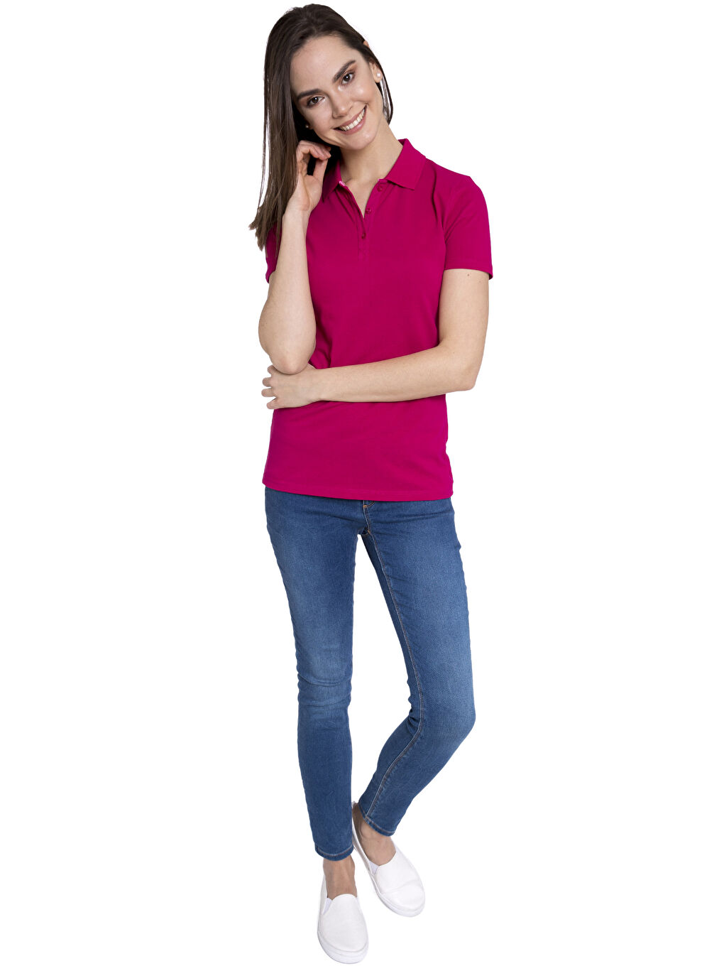 T-shirt FUCHSIA Femme-2