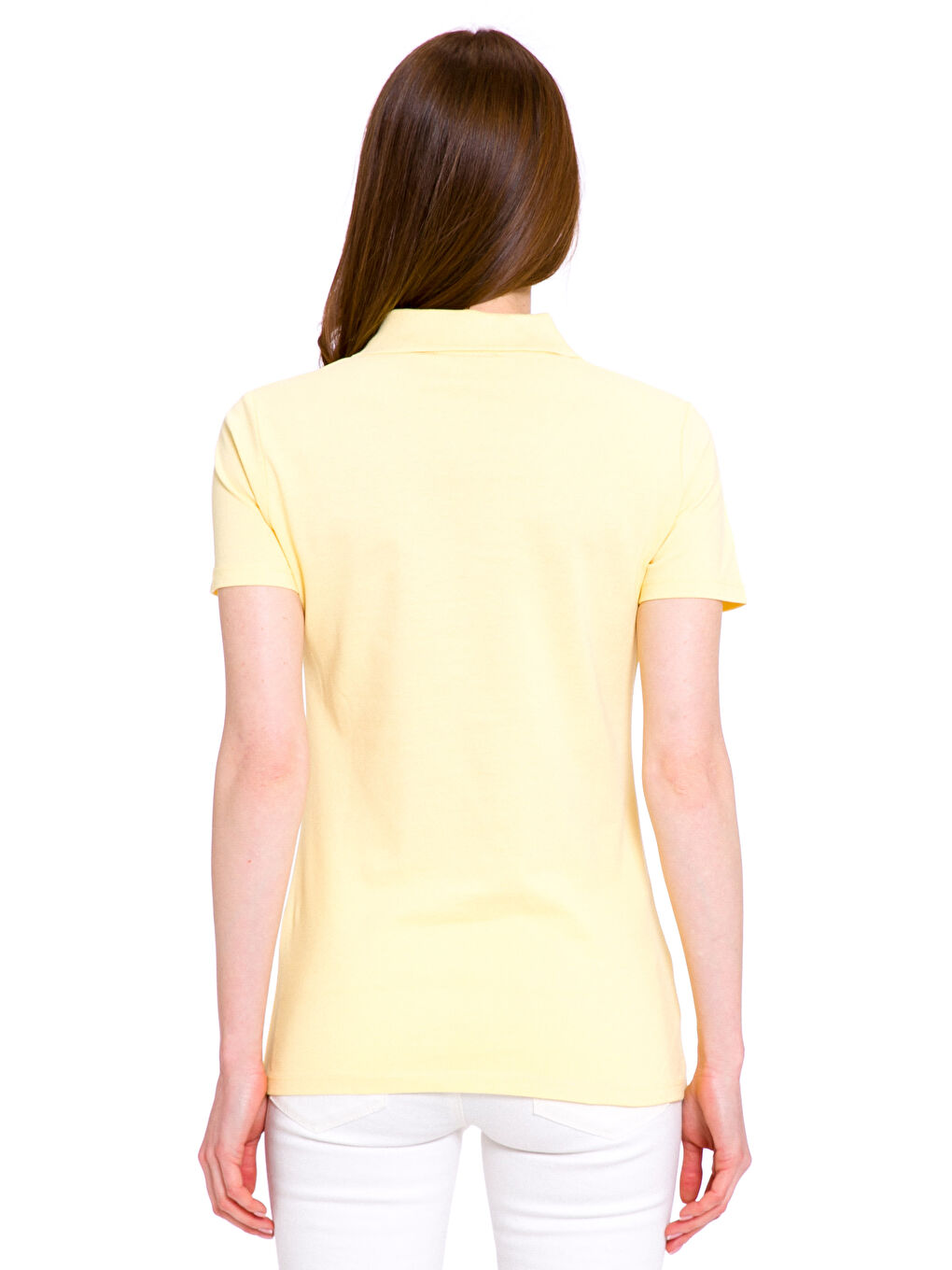 LCWAIKIKI Basic Woman YELLOW T-Shirt -8S1696Z8-L5T