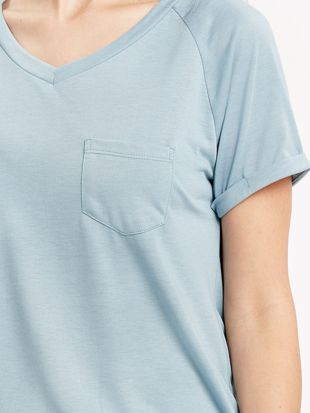 Woman BLUE T-Shirt-3