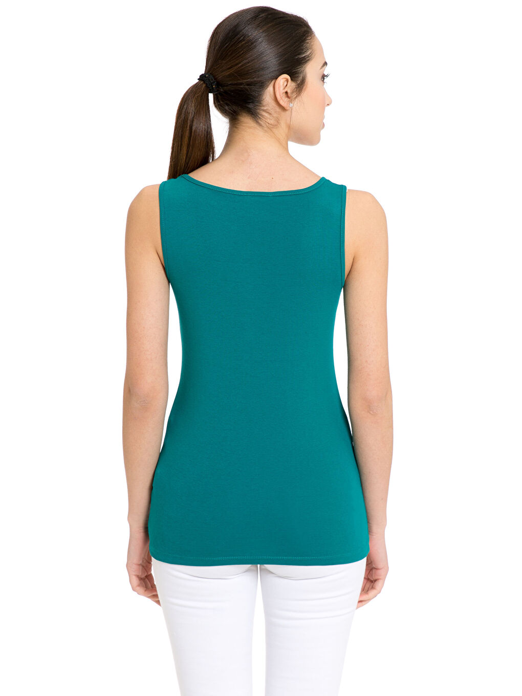 Débardeur VERT Femme-1