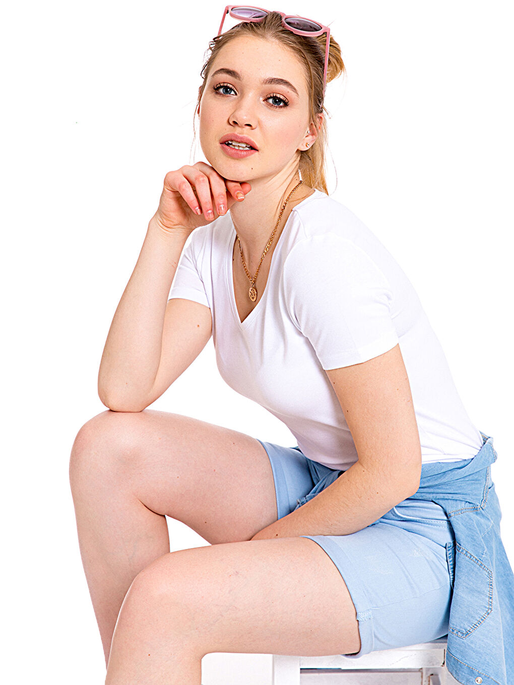 Optik Beyaz Tişört