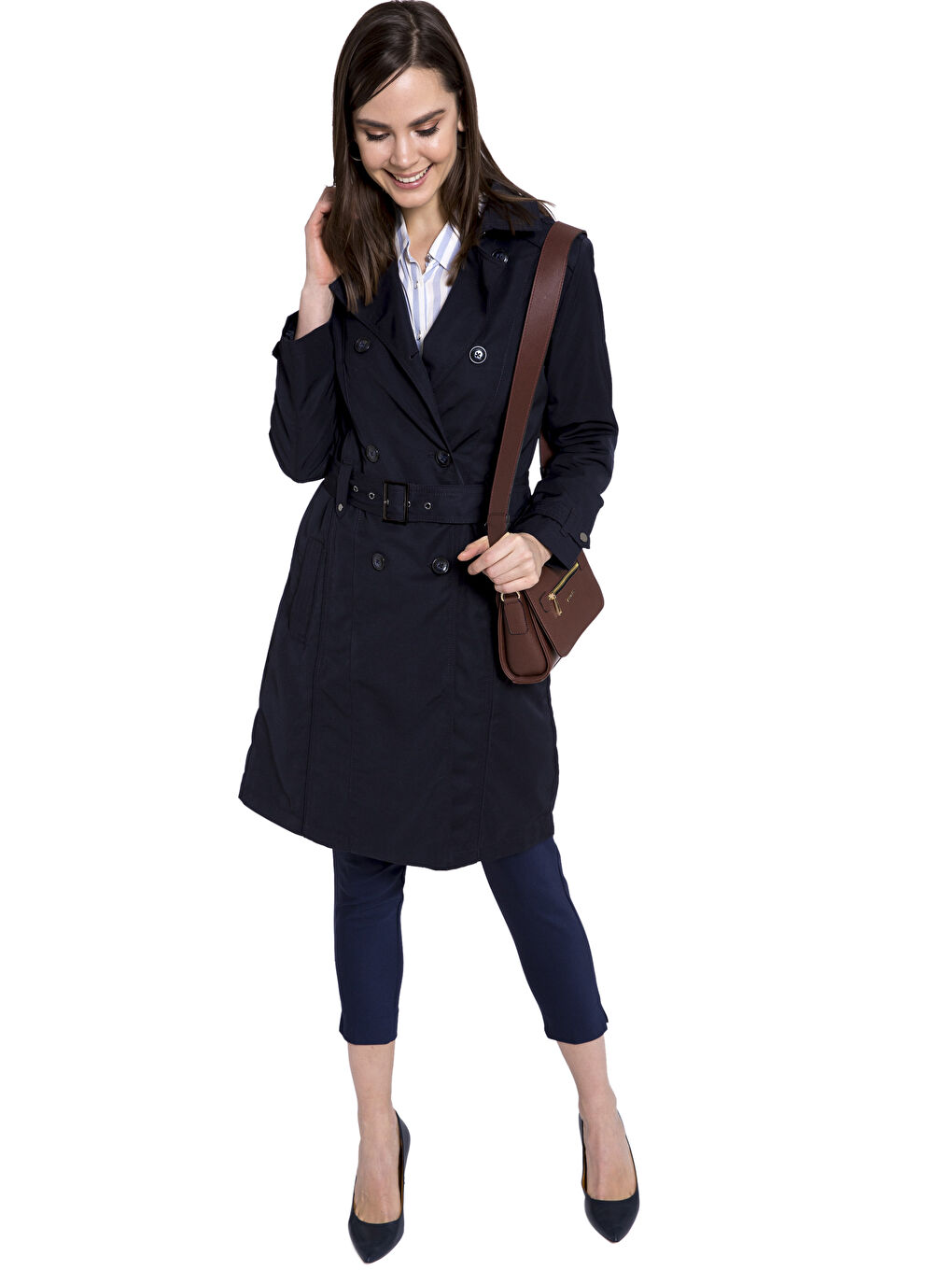 Trench-coat MARINE Femme-2