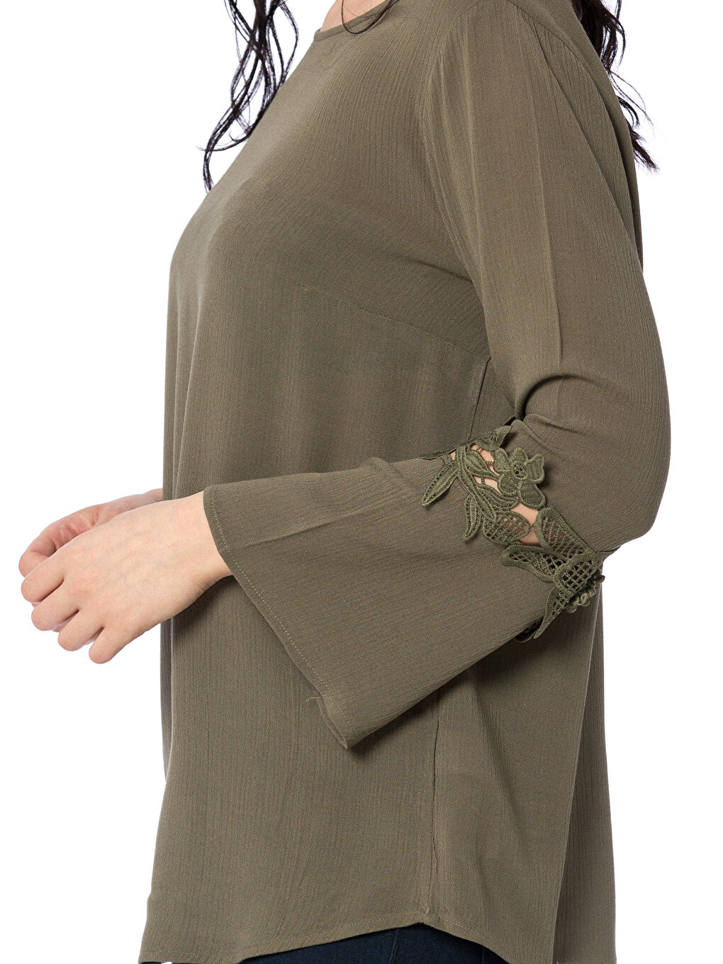 Blouse KAKI Femme-3
