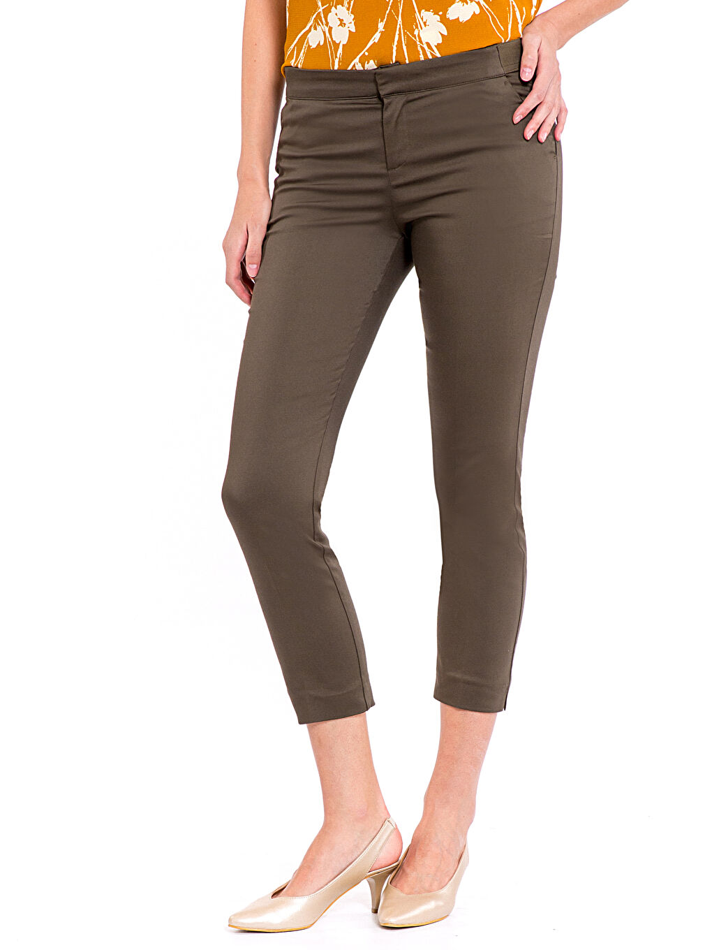 Koyu Haki Pantolon-1