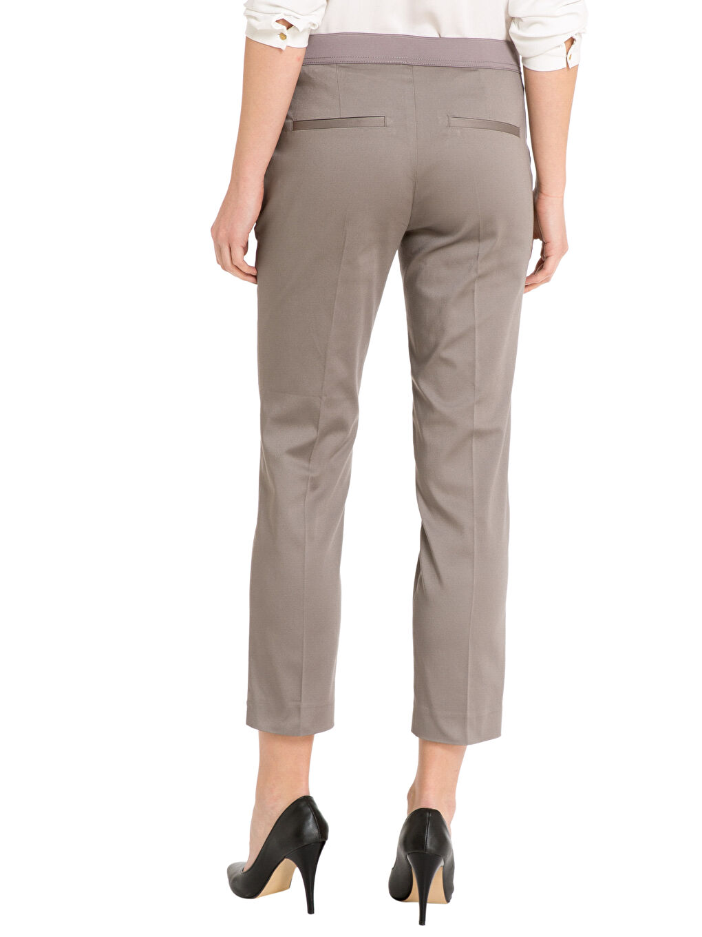 Woman GREY Trousers-2