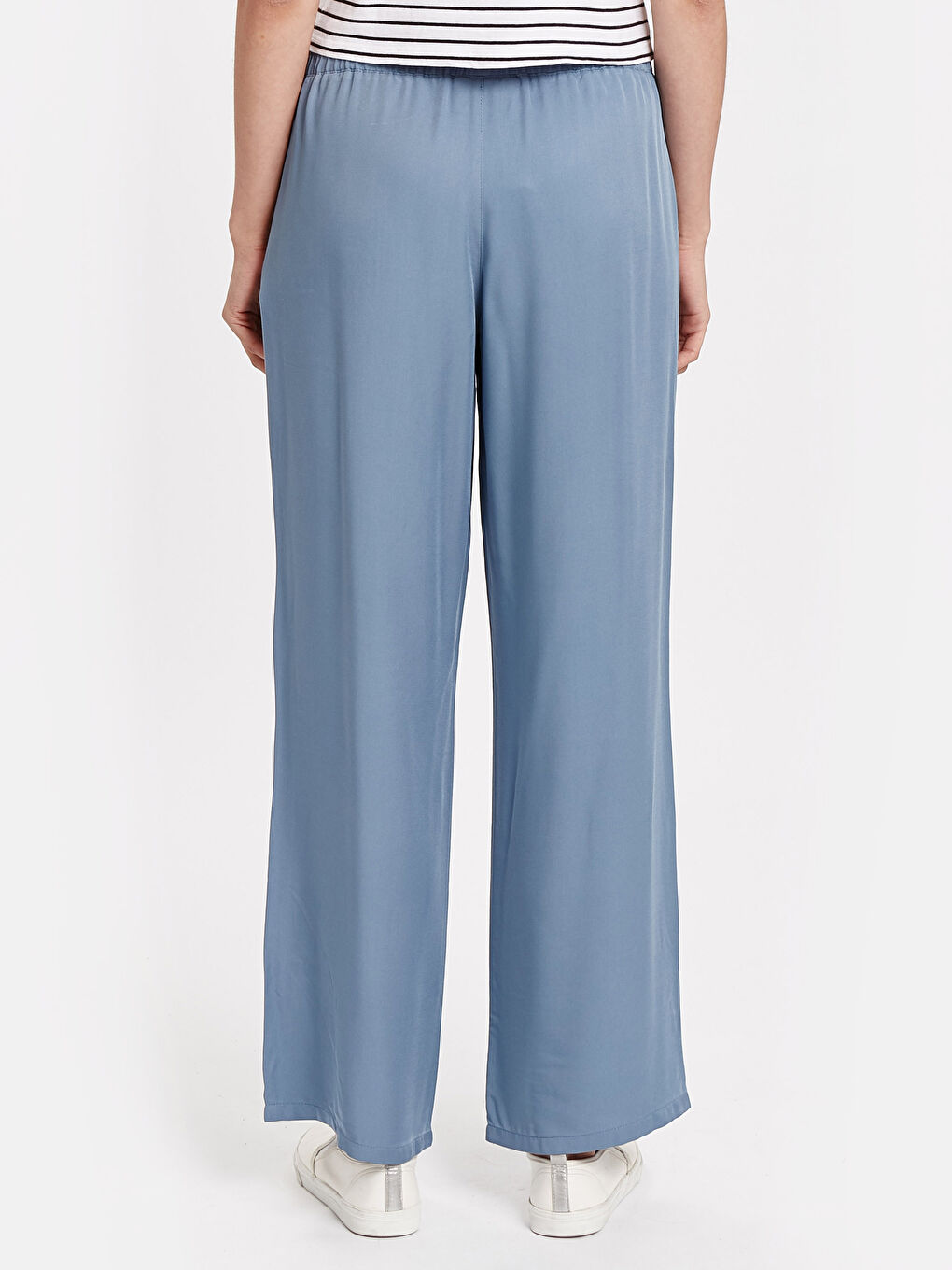 Pantalon BLEU Femme-2
