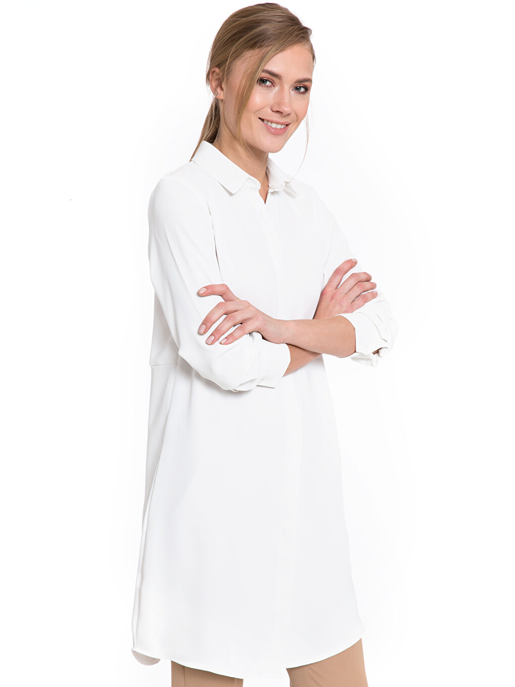 Woman Ecru Tunic