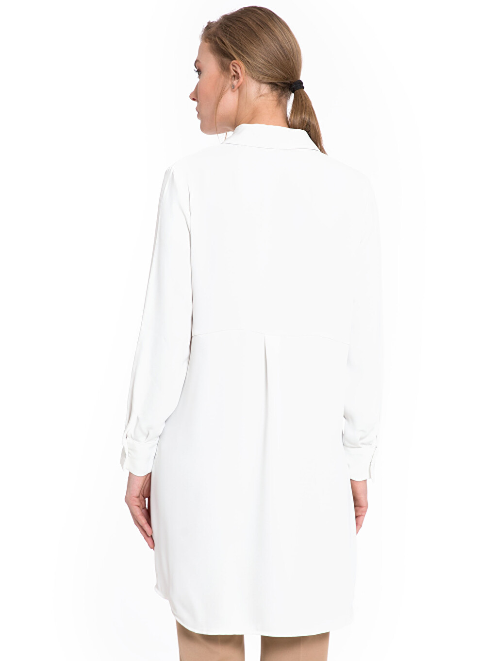 Woman Ecru Tunic-1