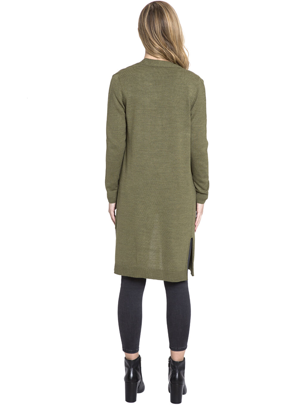 Cardigan KAKI Femme-1