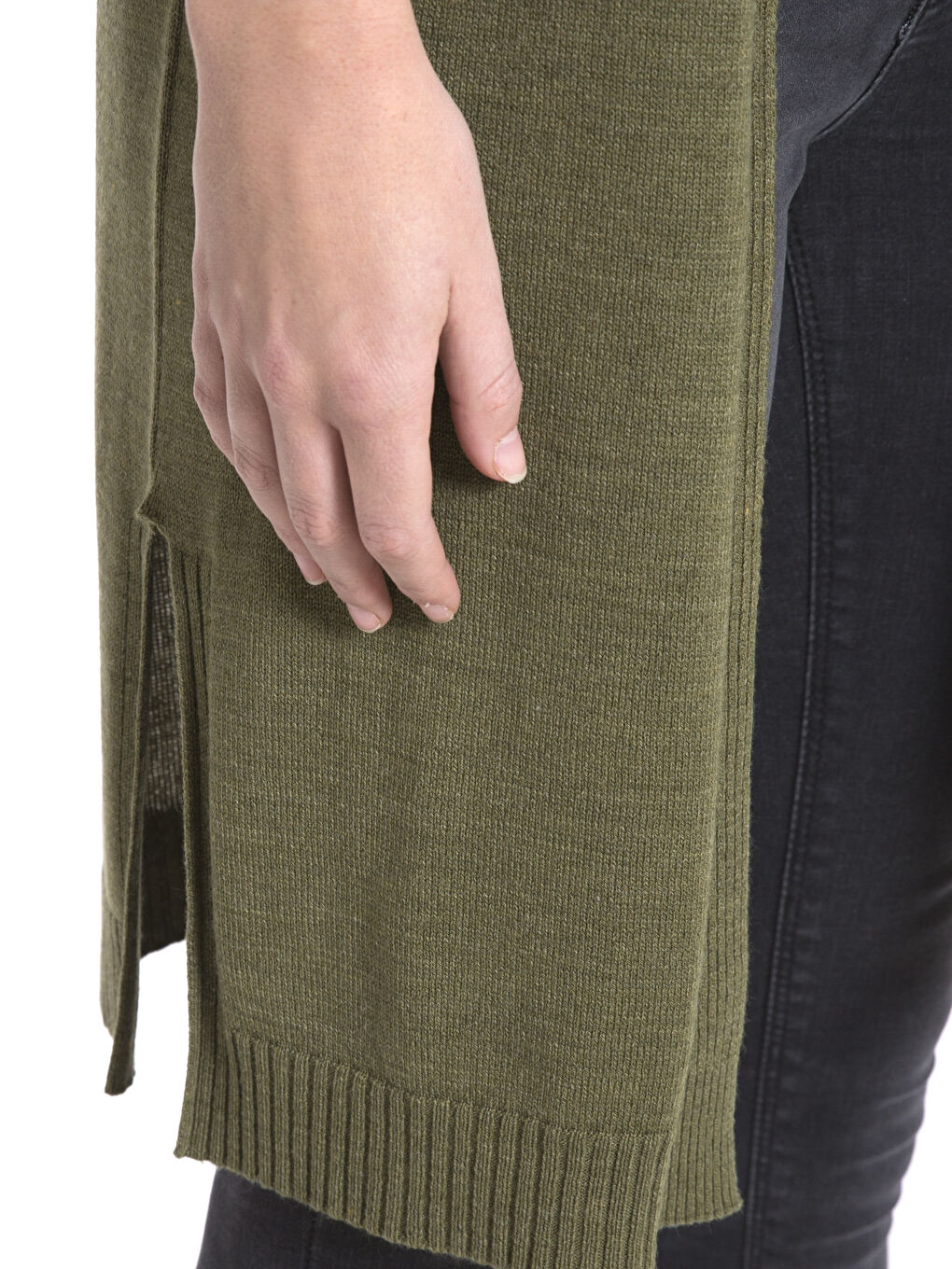 Cardigan KAKI Femme-2