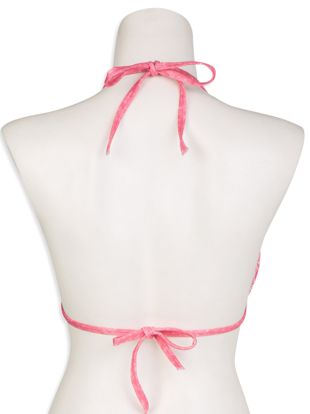 Pembe Desenli Kadın Bikini Üst-2