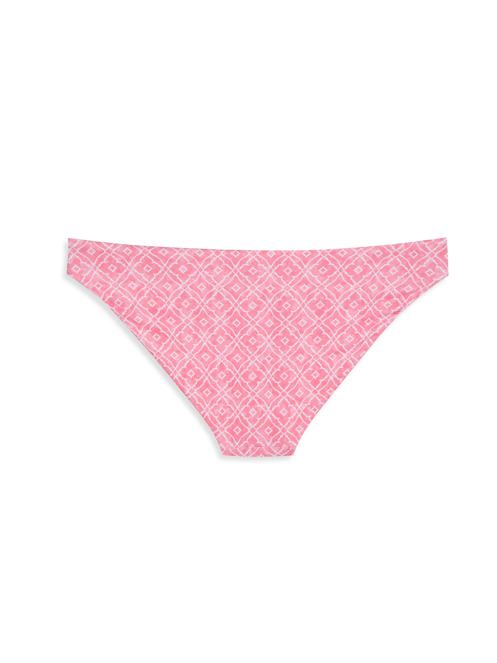 Pembe Desenli Kadın Bikini Alt-1