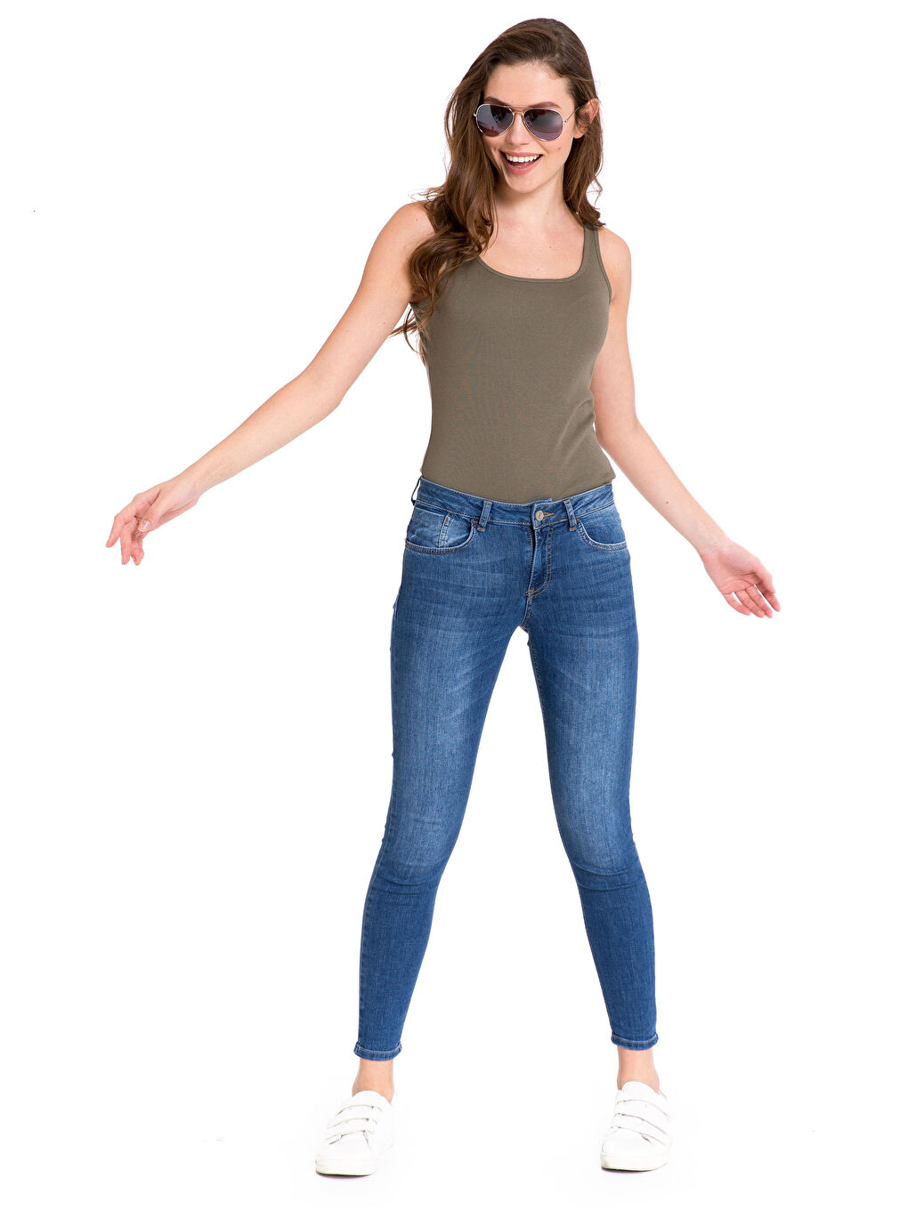 Débardeur KAKI Femme-2