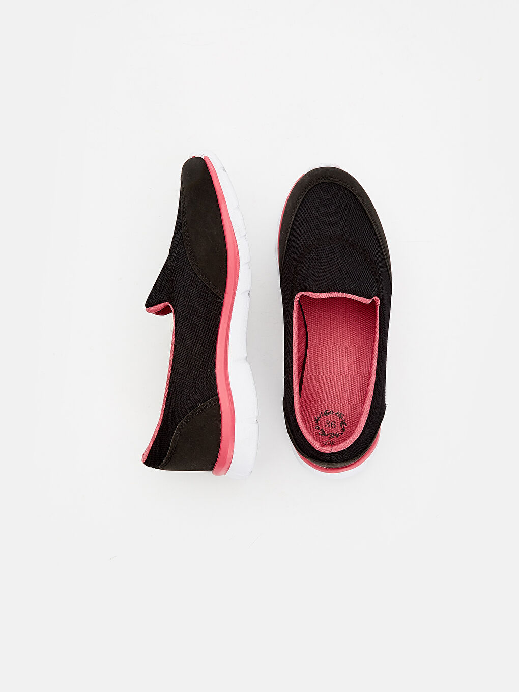 Siyah Kadın Aktif Spor Ayakkabı-1