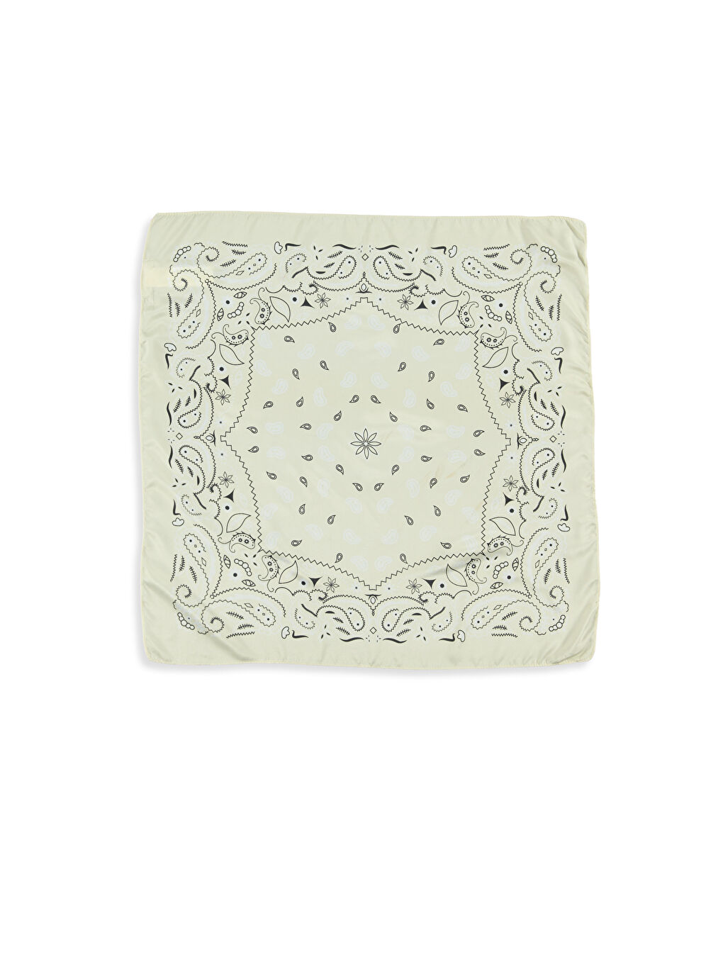 Ekru Krem Rengi Bandana-1