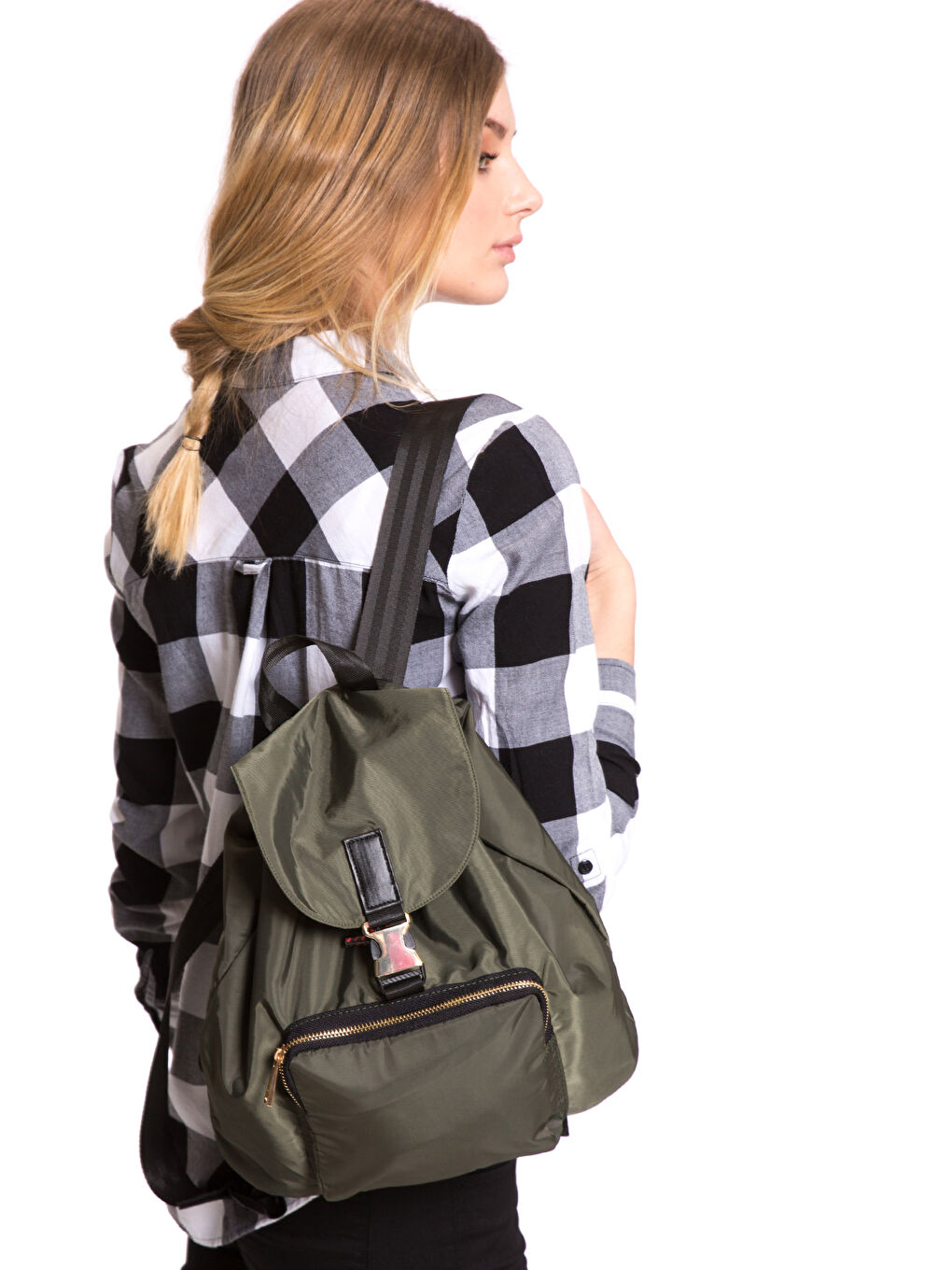 Woman KHAKI Shoulder bag-1