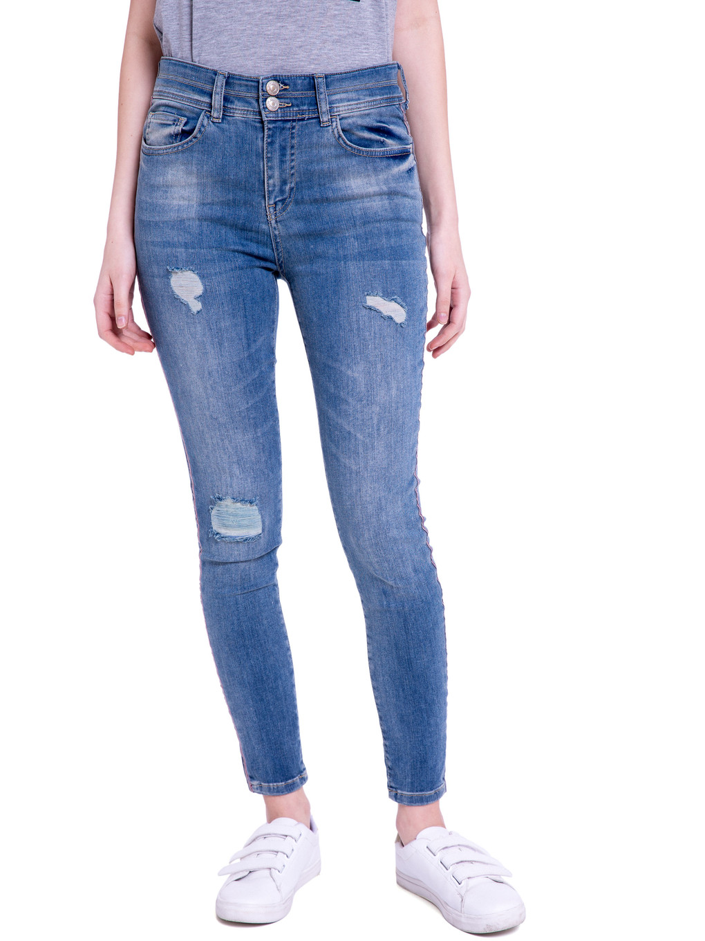 İndigo Jüpiter Süper Skinny Fit Kadın Jean Pantolon-2