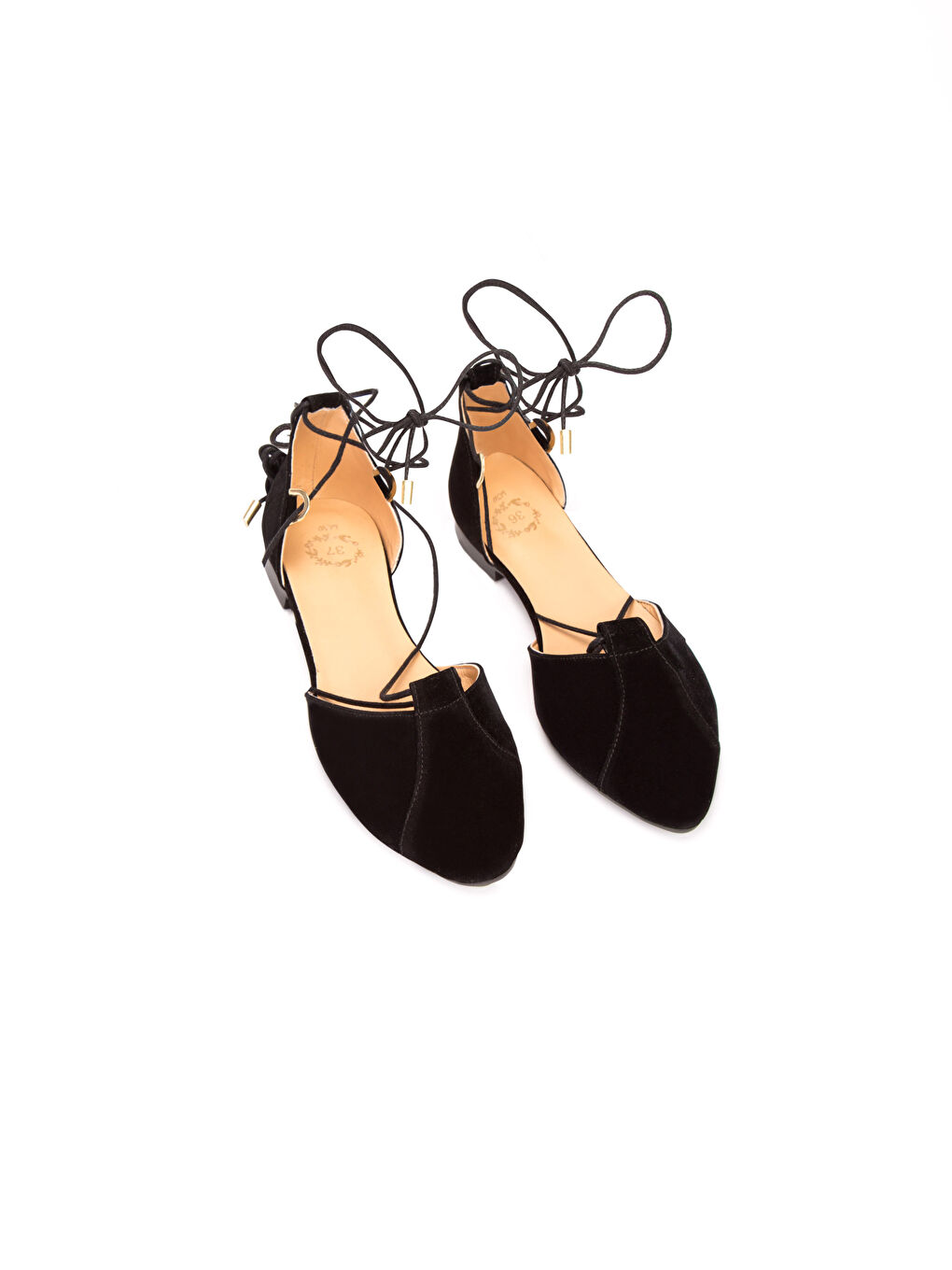 Woman BLACK Ballet Flats-1
