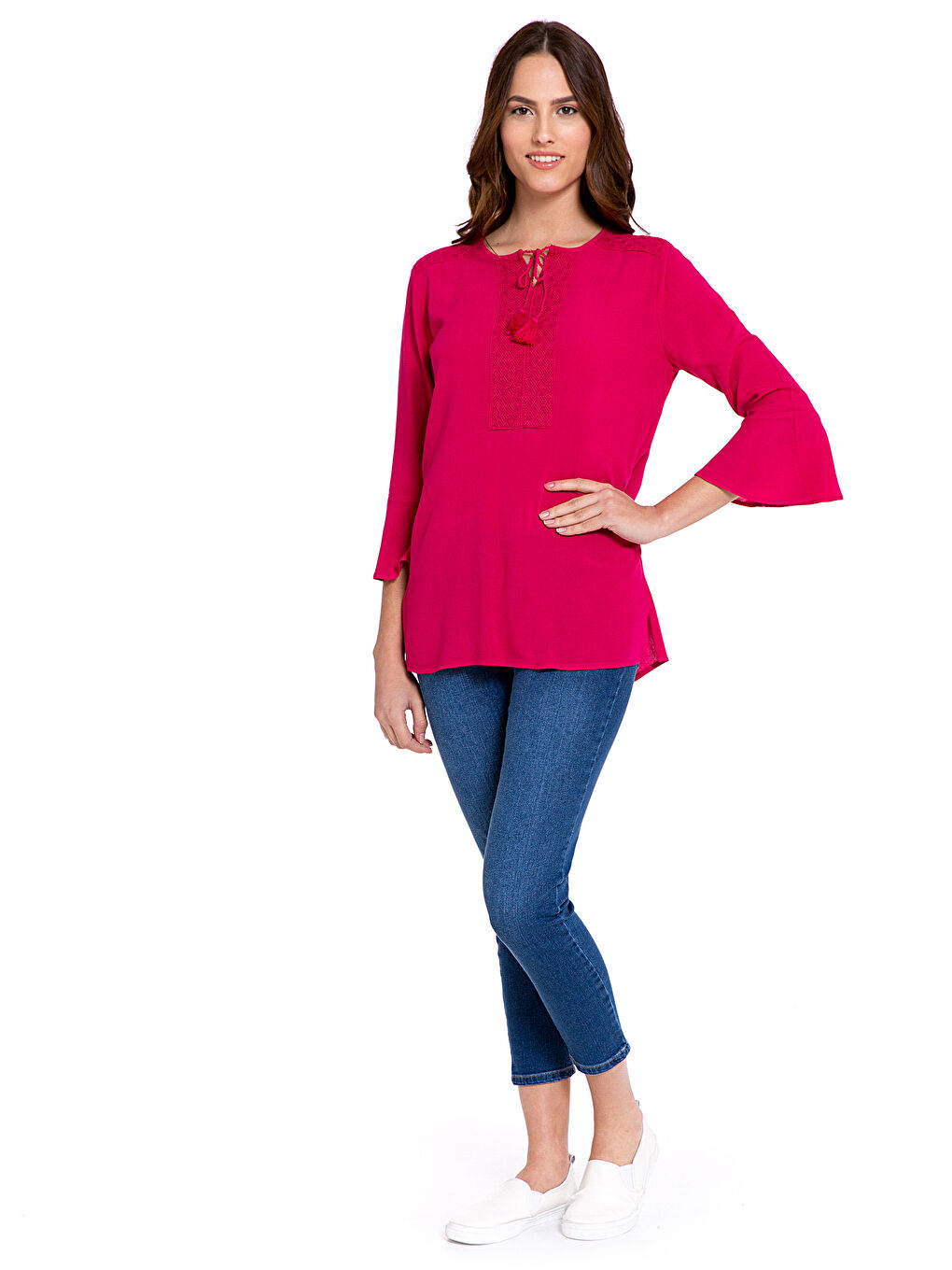 Woman FUCHSIA Blouse-2