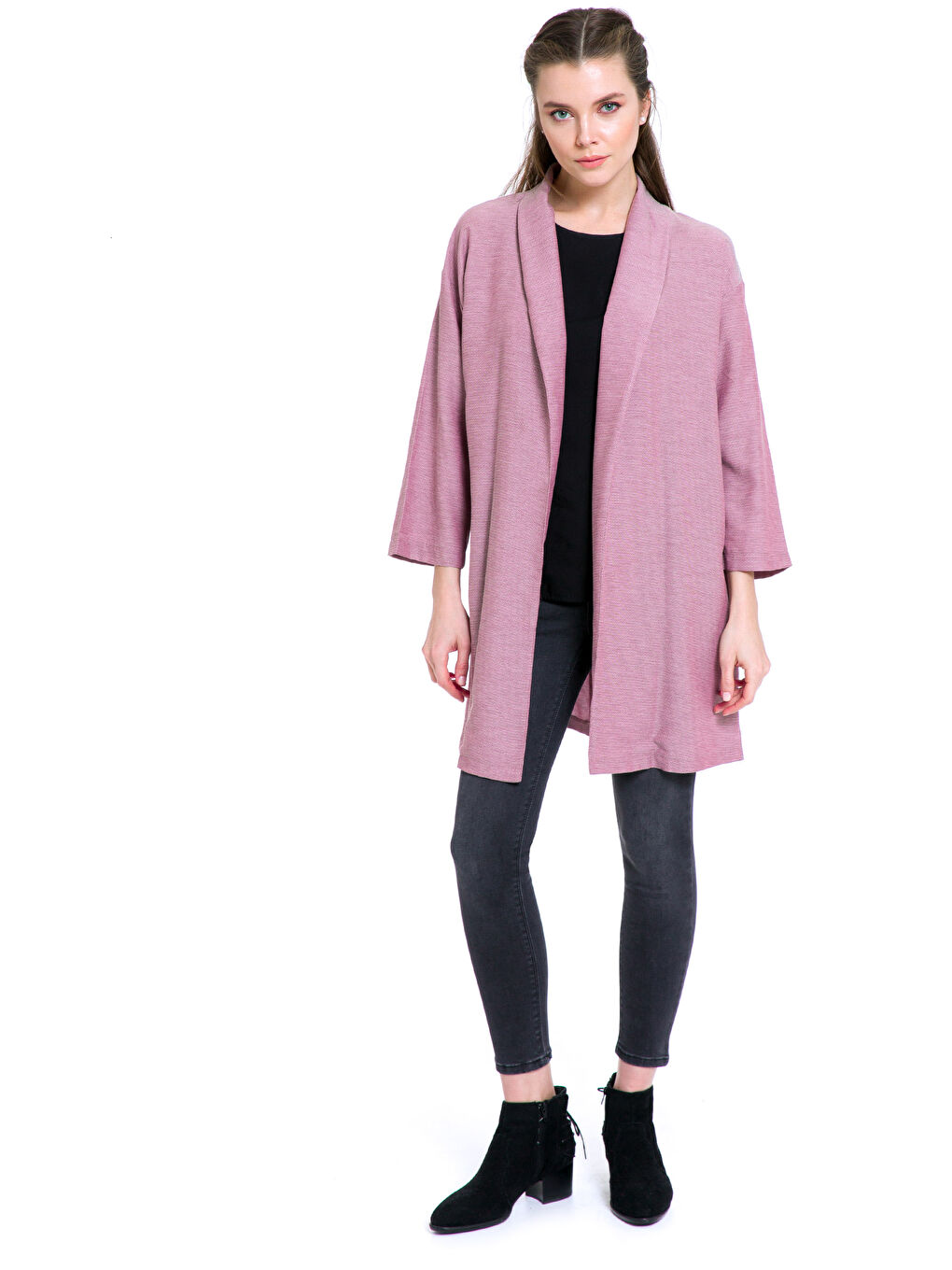 Jakna od viskoze opuštenog kroja-2