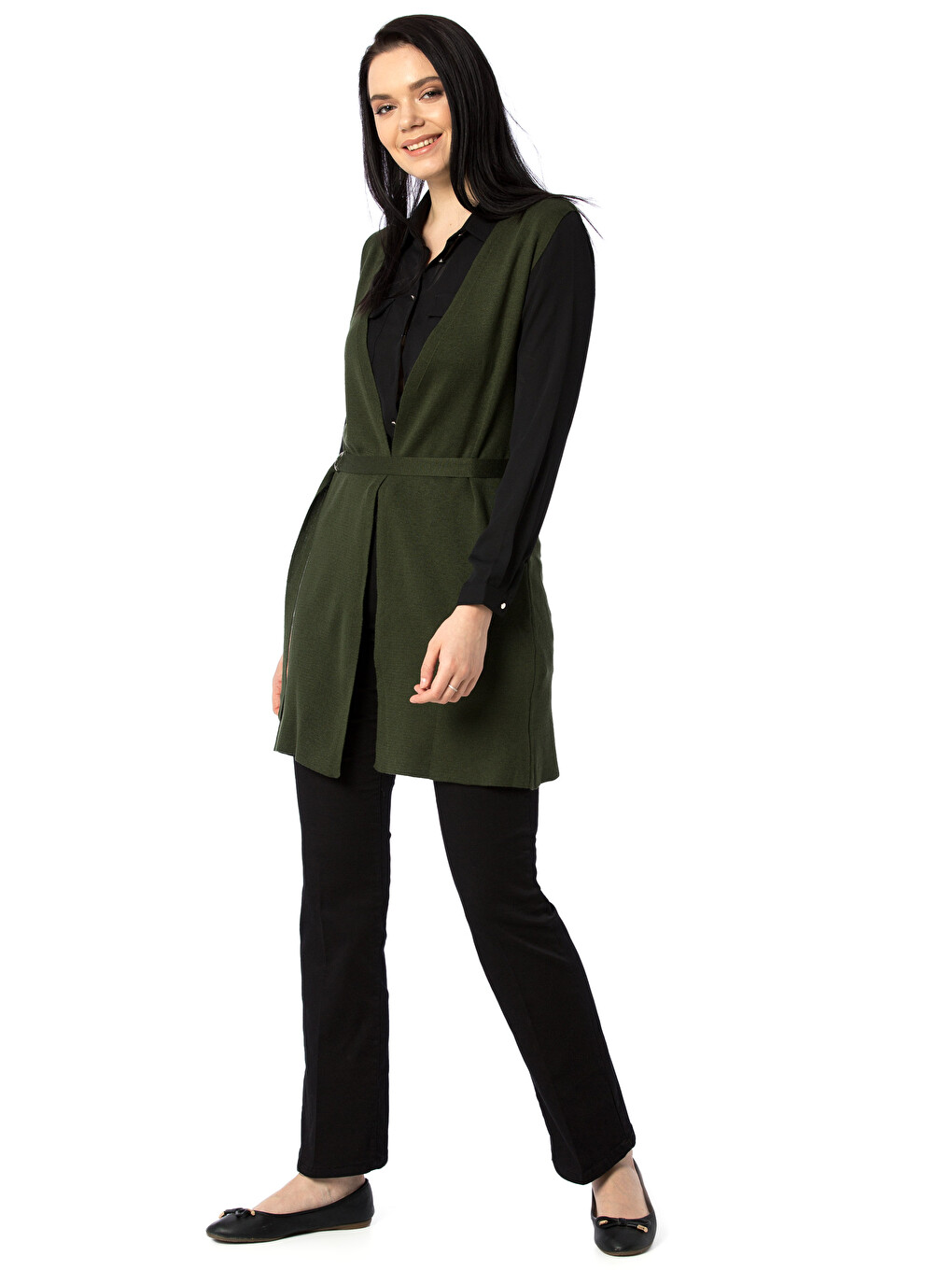Gilet Kaki Femme-2