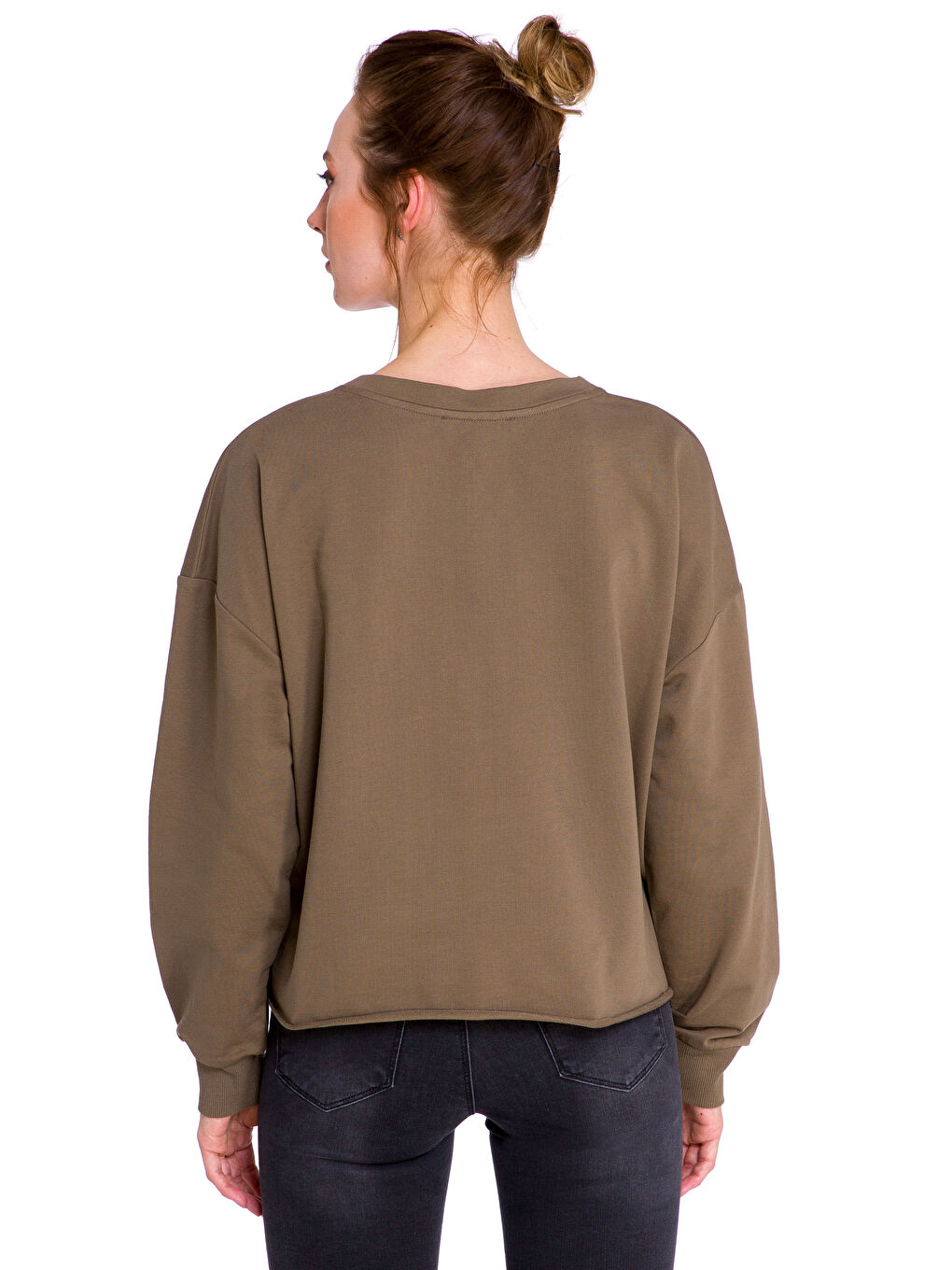 LCW Vision Frau KHAKI Sweatshirt -8S9024Z8-ATO