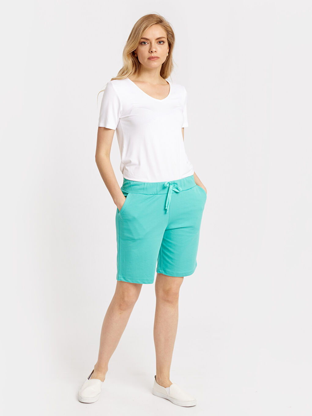 Shorts TURQUOISE Femme
