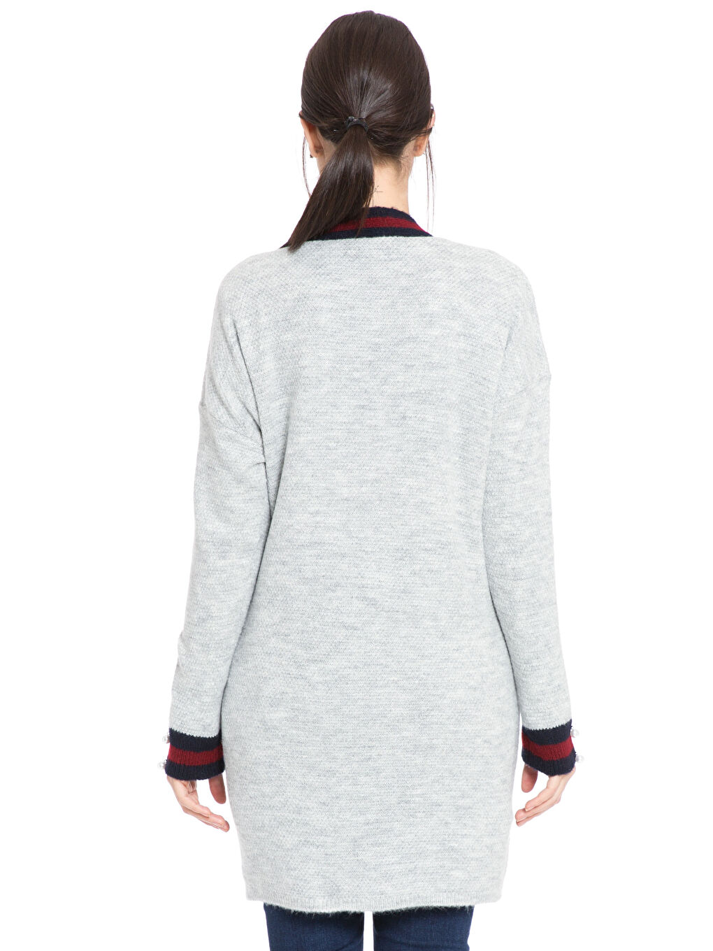 Pembe-Lila-Beyaz Hırka-2