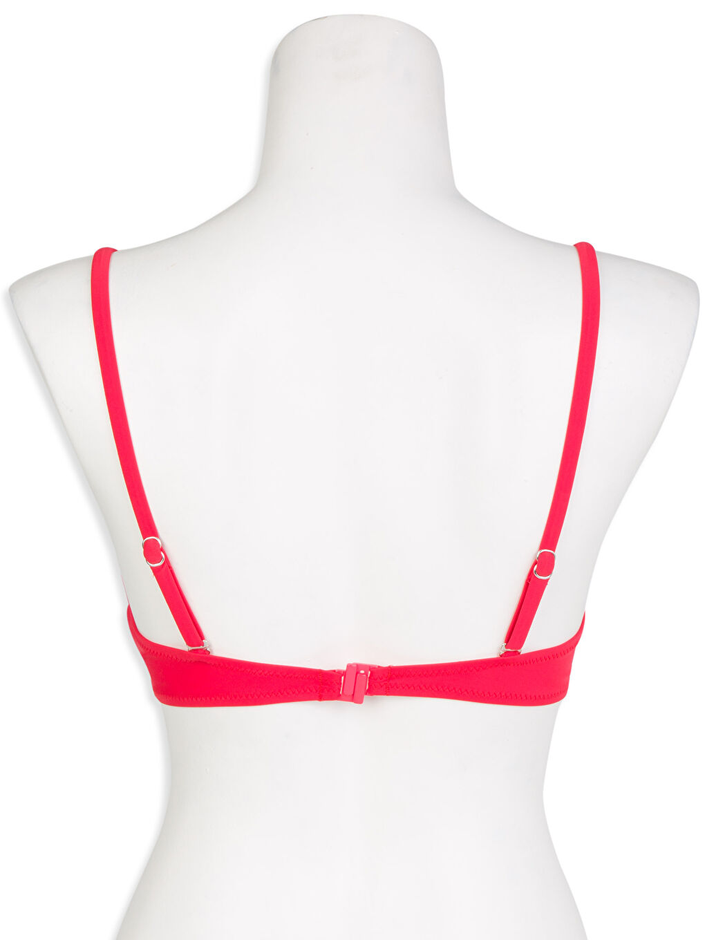 الجزء العلوي من البكيني وردي امرأة-2