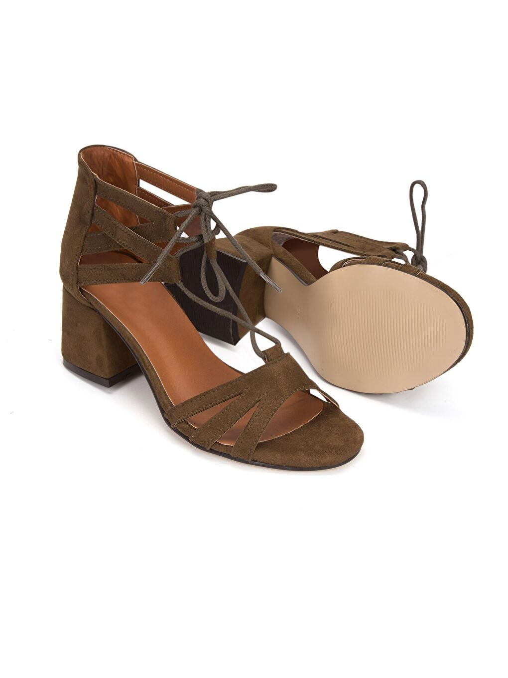 Sandales KAKI Femme-2