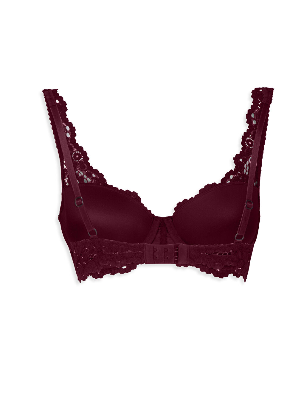 Женщины Бордовый Бюстгальтер-1