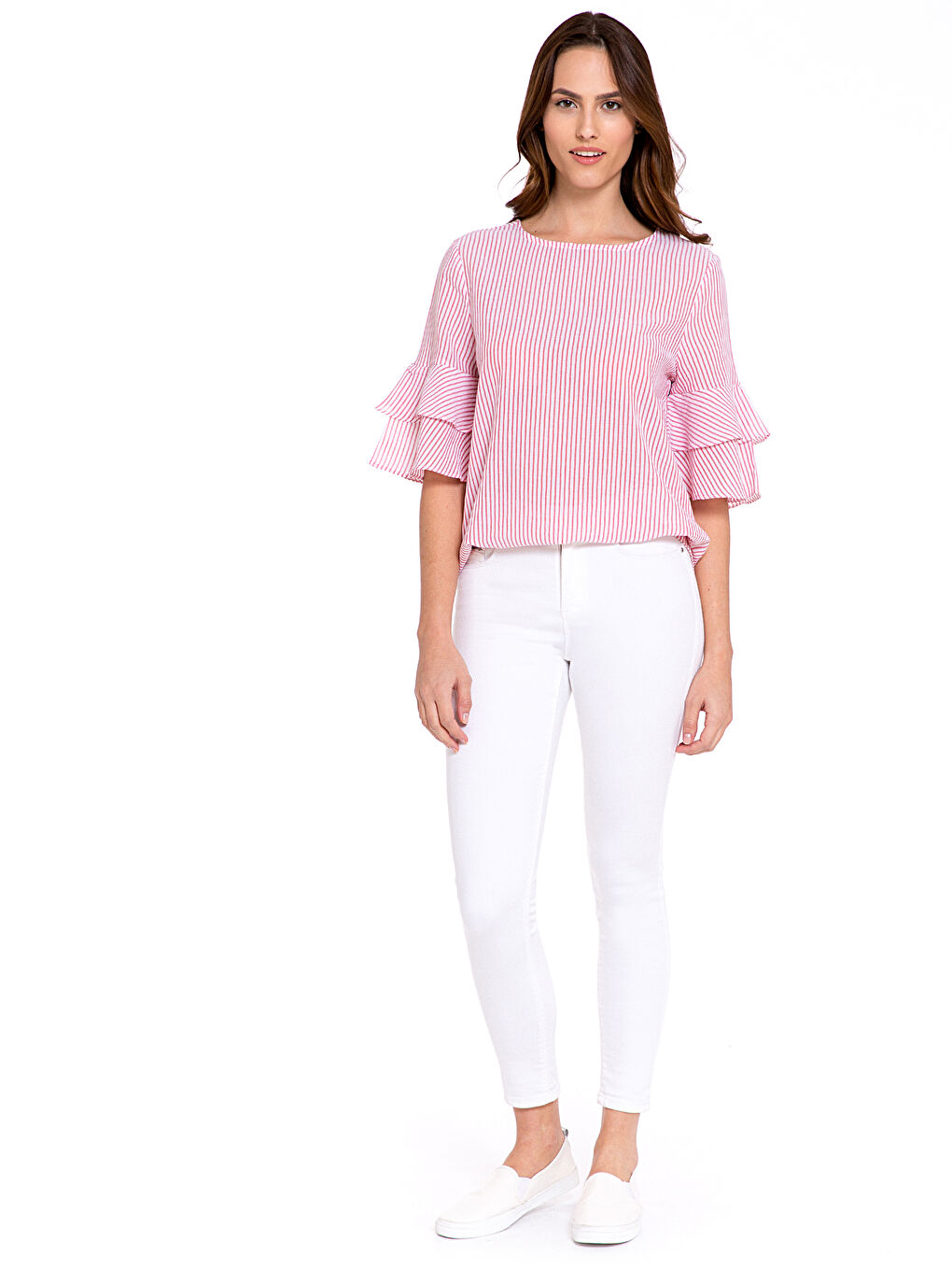 Жінка ЧЕРВОНИЙ Блузка-2