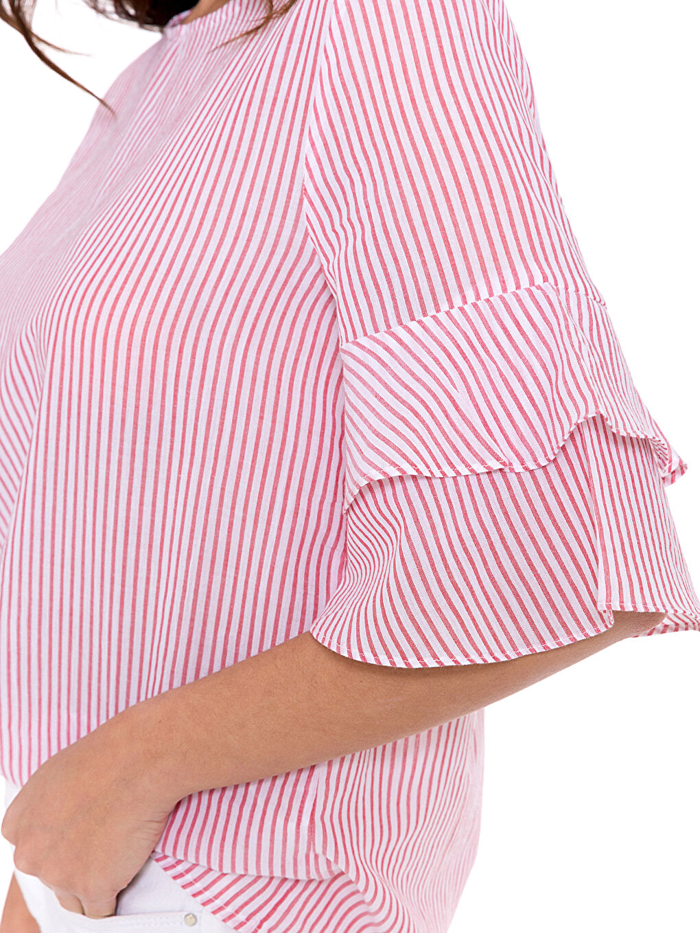 Жінка ЧЕРВОНИЙ Блузка-3