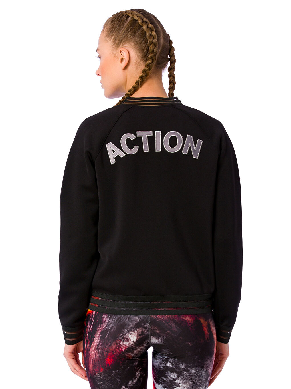 Sweat zippé NOIR Femme-1