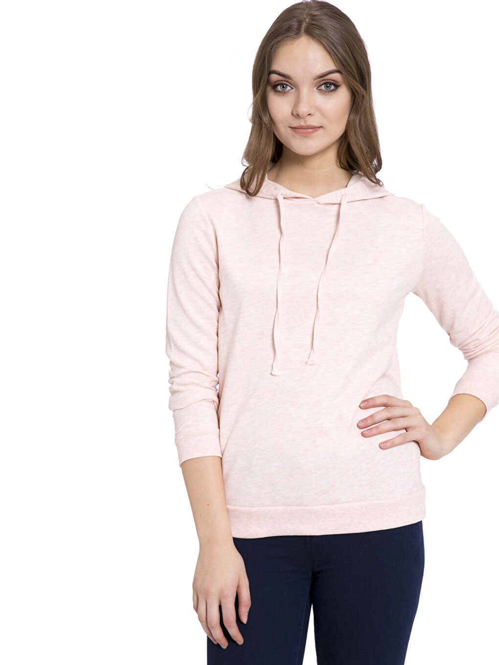 Pembe Melanj Sweatshirt