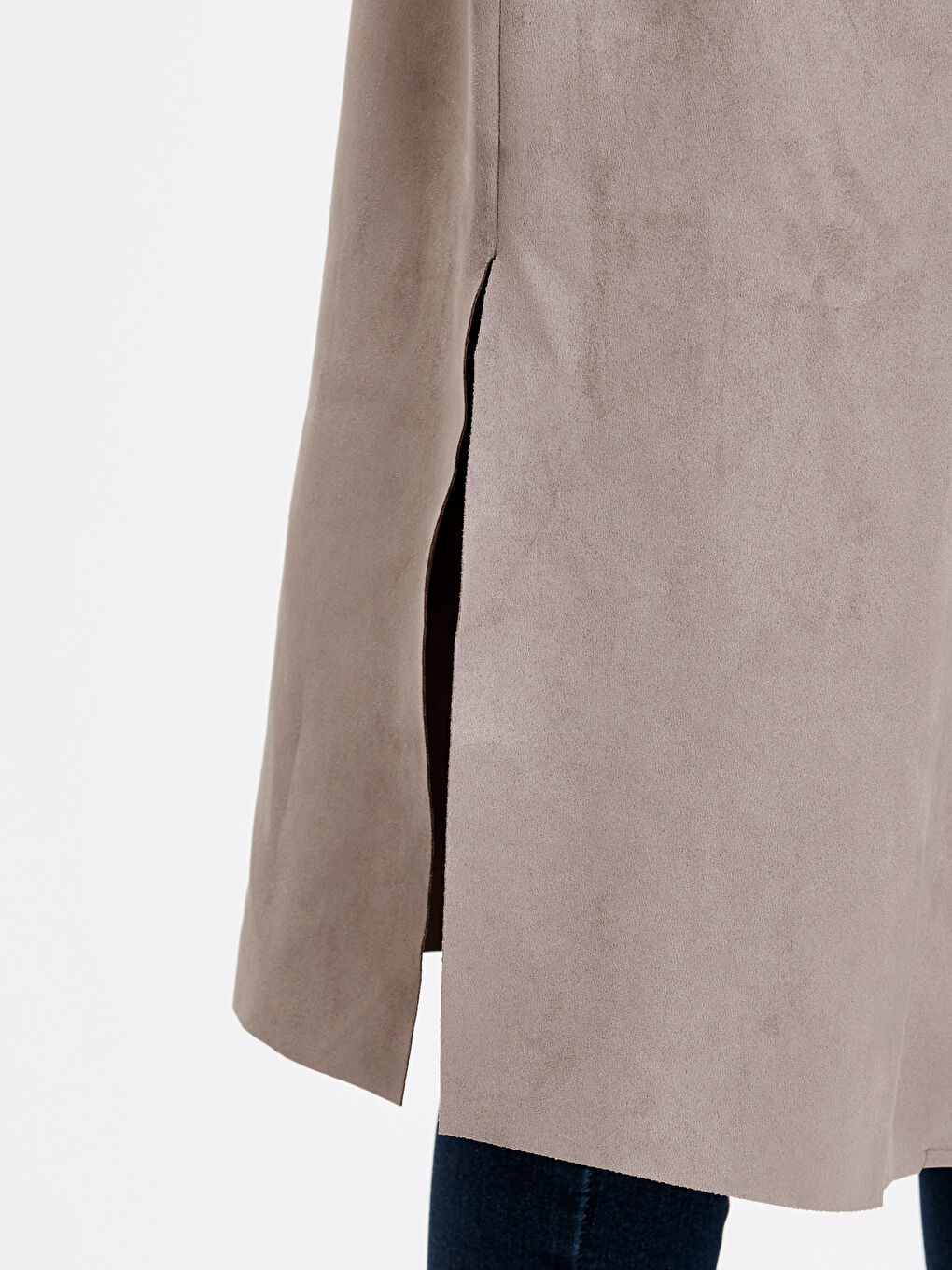 Trench-coat GRIS Femme-3